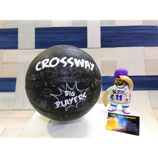 Bóng Rổ CROSSWAY Chính Hãng (Size 7-Màu Đen)