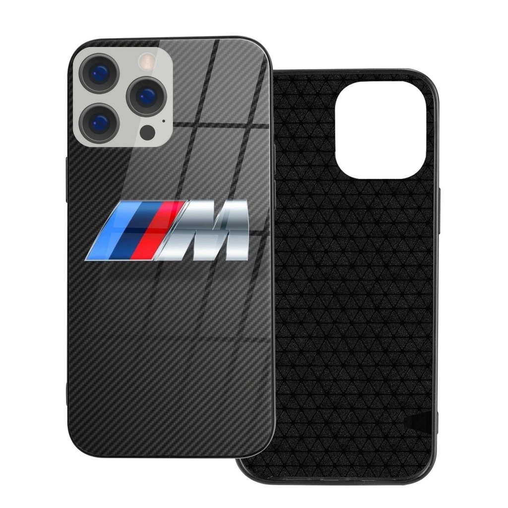 Ốp Điện Thoại Mặt Kính Hình BMW 6 Cho iPhone 12 12 mini 12 pro 12 pro Max X XS XR XS Max 11 11 pro 11 pro Max 6S 7s