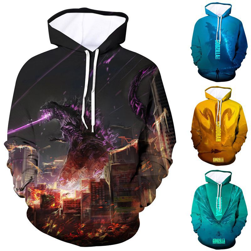 Áo Hoodie In Hình Godzilla: King Of The Monsters 3d Cho Nam Nữ | BigBuy360 - bigbuy360.vn