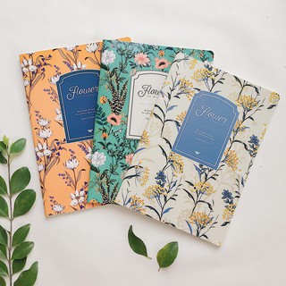Combo vở kẻ ngang Crabit Flower - 80 trang