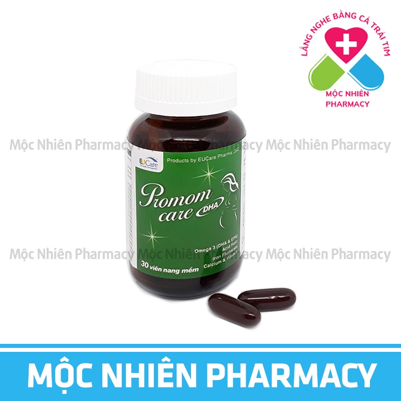 Vitamin Bầu, Bổ Sung Vitamin Cho Mẹ, Promom Care DHA, Mẹ Khoẻ, Bé Thông Minh