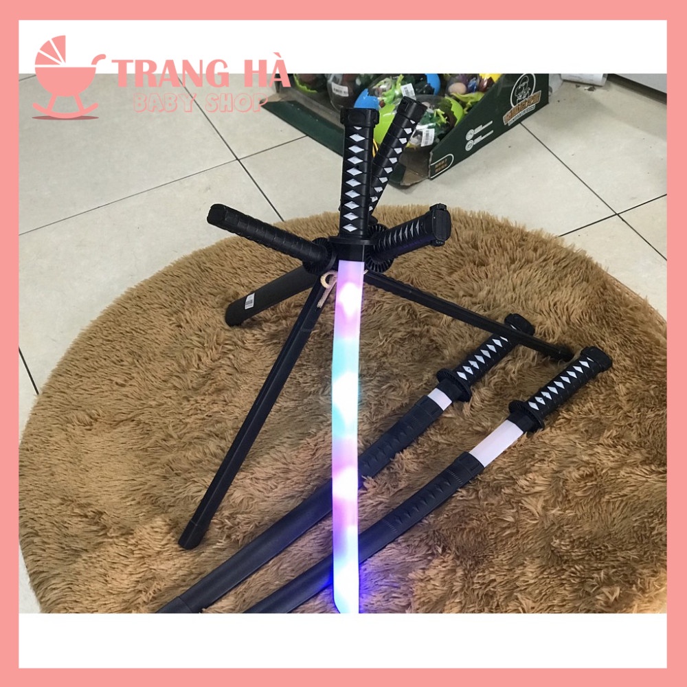 [RẺ VÔ ĐỊCH] Đồ Chơi Kiếm Nhựa Katana - Đồ Chơi Kiếm Katana Nhựa Có Đèn Và Âm Thanh Có Tặng Kèm Pin