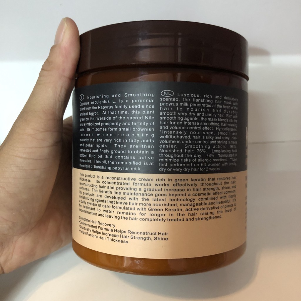 Hấp Dầu Ủ Tóc Keratin - 1000ml