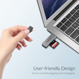 Đầu Đọc Thẻ USB-A 3.0 Sang SD/Micro SD Card Lention H7