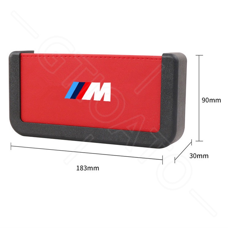 GTIOATO Cho BMW M Hộp Đựng Điện Thoại Trên Oto Hộp Đựng Điện Thoại Trên Xe Túi Đựng Điện Thoại Trên Ô Tô Khay ĐựNg Đồ Ô Tô HộP ĐựNg Đồ TrêN Ô Tô Phụ Kiện Xe Hơi Cho BMW X4 E46 E90 F30 F10 1 X2 8 118I 320i M4 E60 218i X5 M3 318i X7 E39 7 E36