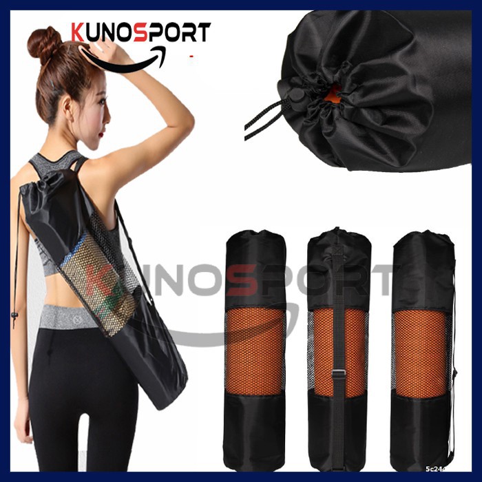 Thảm tập gym yoga KUNOSPORT chất liệu TPE 6MM mẫu chọn lọc I Có Tặng kèm túi đựng KN31