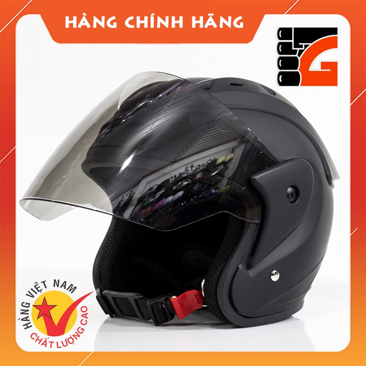 Mũ bảo hiểm phượt Asia MT115 kính gương - Hàng chính hãng