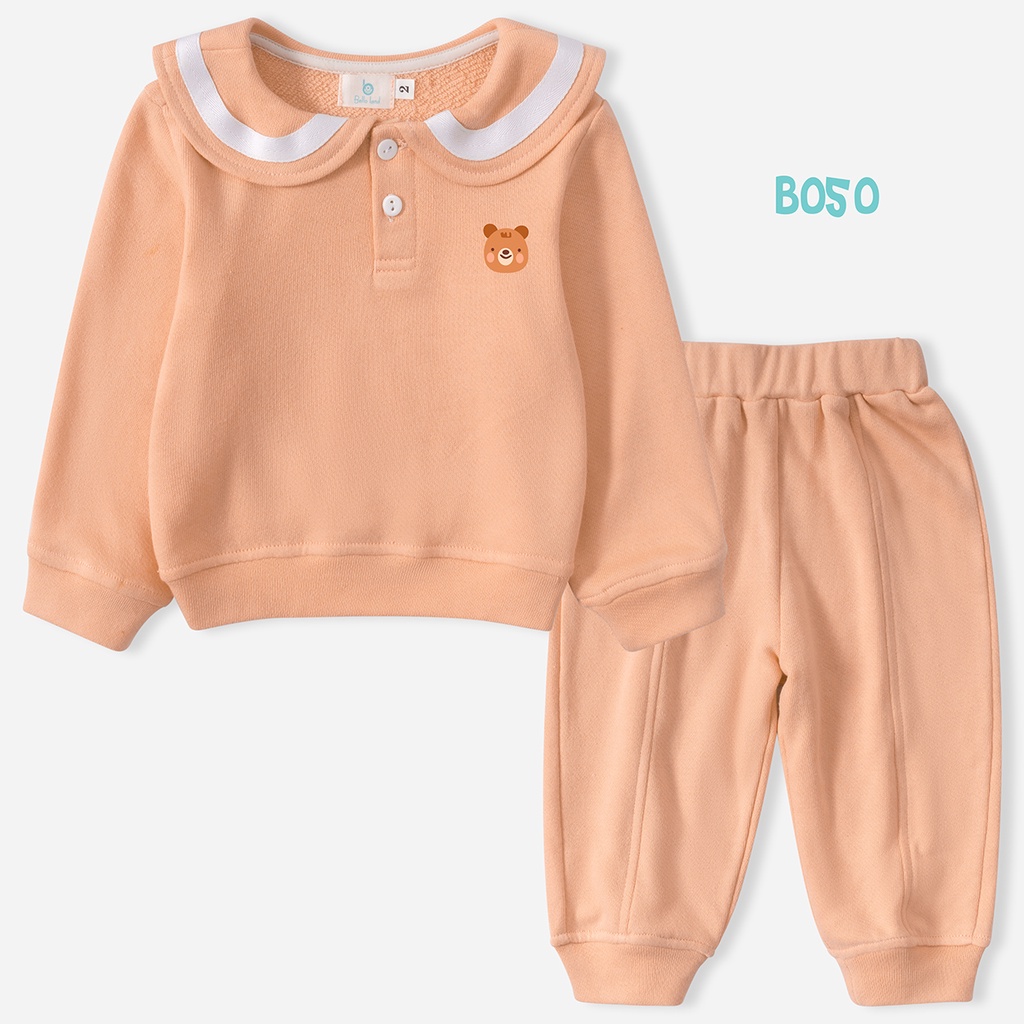 Bộ Quần Áo Dài Tay Cho Bé Cao Cấp Thời Trang BELLO LAND