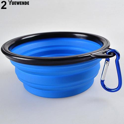 Tô silicon đựng nước và thức ăn cho thú cưng