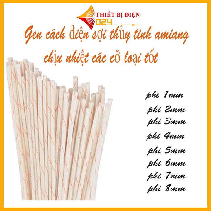 Gen chịu nhiệt thủy tinh