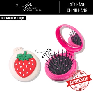 Gương kèm lược✨BỎ TÚI GẤP GỌN✨Kiểu dáng dễ thương