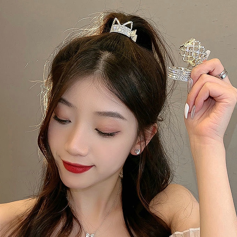 Kẹp Tóc Đính Đá Thời Trang 2022 Dành Cho Nữ