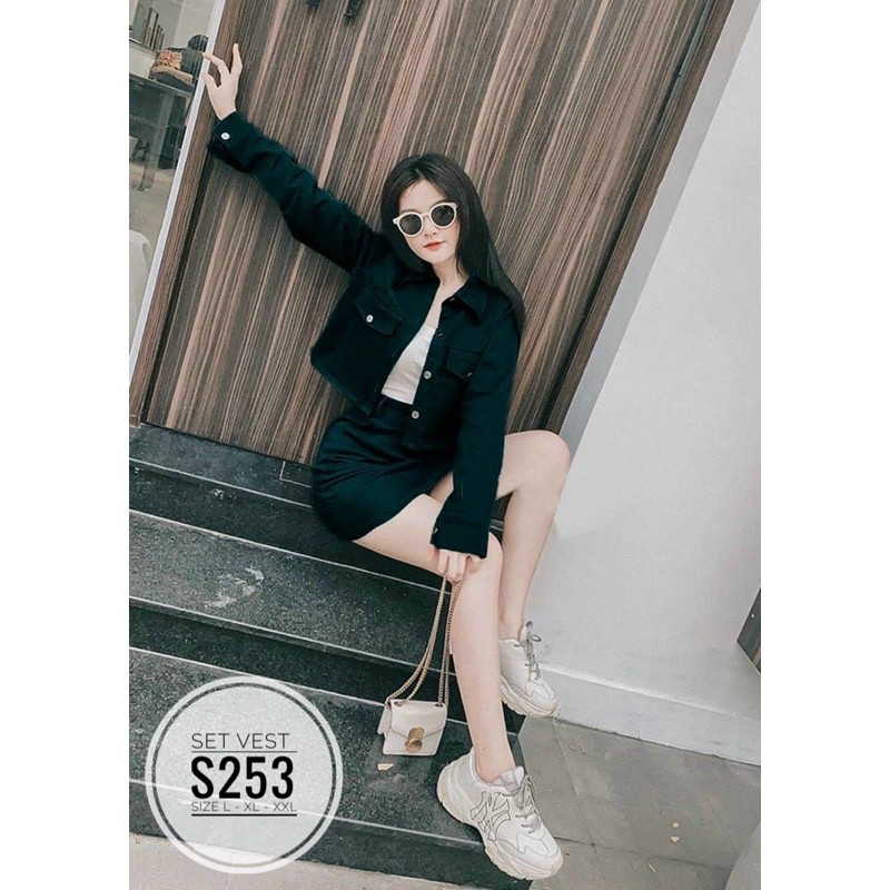 Bigsize Set vest S253