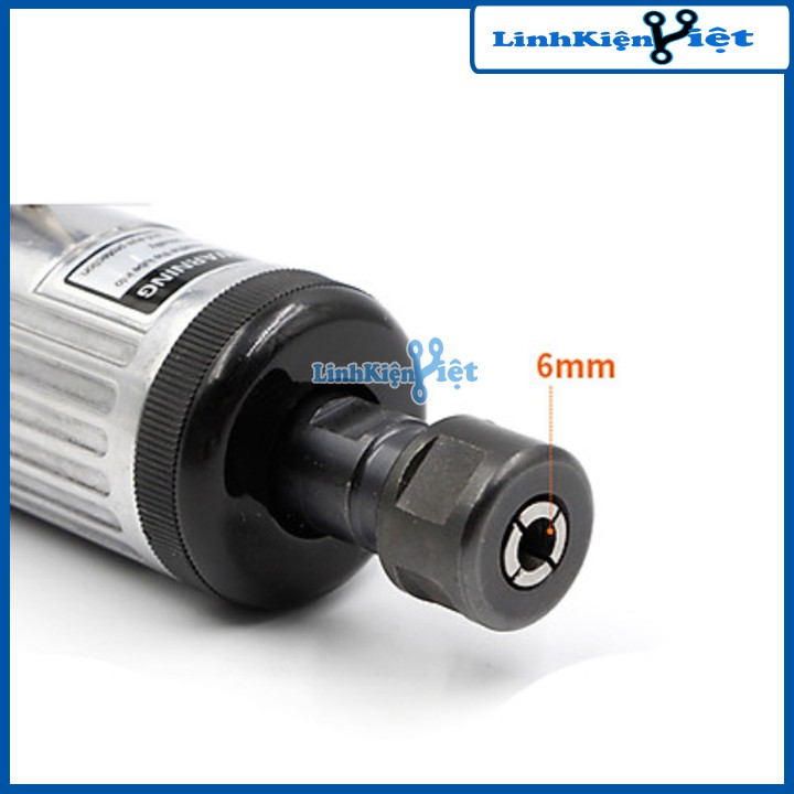 Bộ Máy Mài Hơi Mini Cầm Tay Die Grinder 8206 Trục Kẹp 3mm/6mm