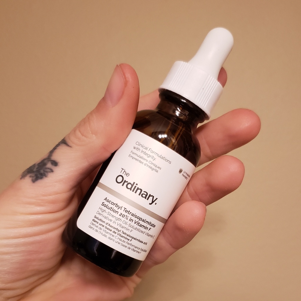 Serum The Ordinary Ascorbyl Tetraisopalmitate Solution 20% in Vitamin F  Tinh chất sáng da