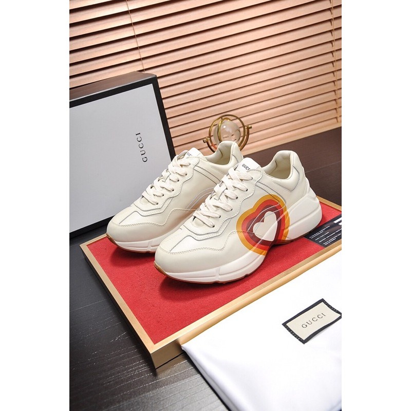 Giày sneaker thời trang nam nữ da thật mẫu mới nhất 2021 Gucci = GC thiết kế siêu xinh.