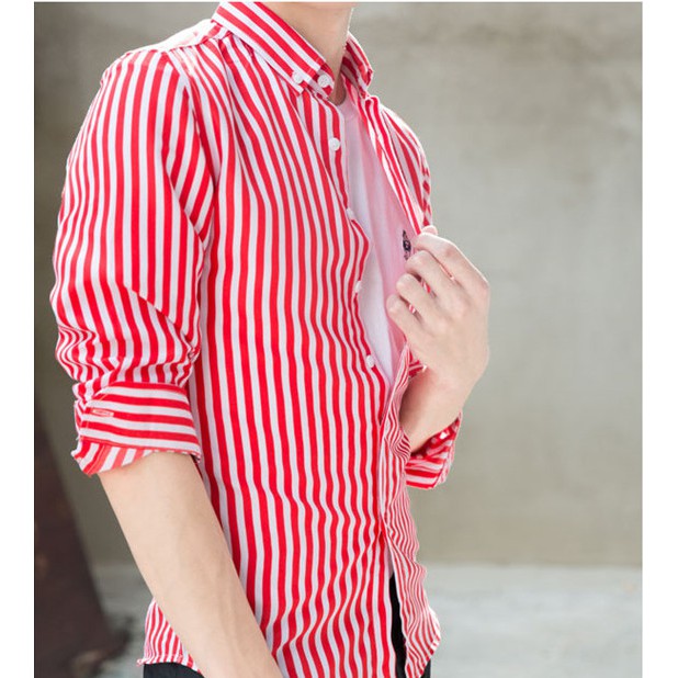 Áo sơ mi nam kẻ sọc ,lịch lãm sang choảnh cho mọi lứa tuổi - ANPAZA SM32 | BigBuy360 - bigbuy360.vn