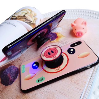 ⚡ỐP IPHONE⚡ ỐP LƯNG LỢN POP - TẶNG KÈM POP ⚡