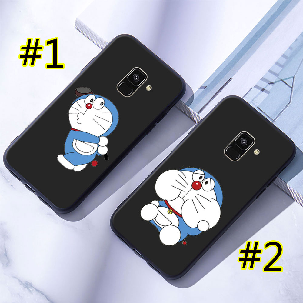 Ốp điện thoại mềm in hình Doraemon 2 cho Samsung Galaxy A6 A8 Plus A7 A9 2018