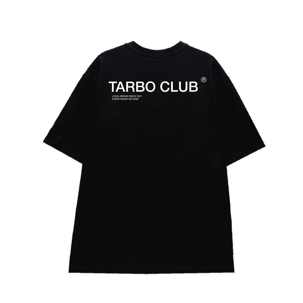 TARBO TEE BASIC V-2 TARBO ÁO THUN TAY NGẮN NAM NỮ - ( V414)
