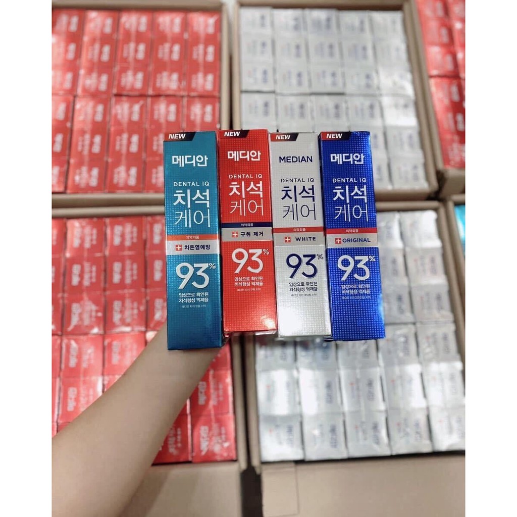 Kem Đánh Răng MEDIAN Dental IQ 93% Toothpaste 120g