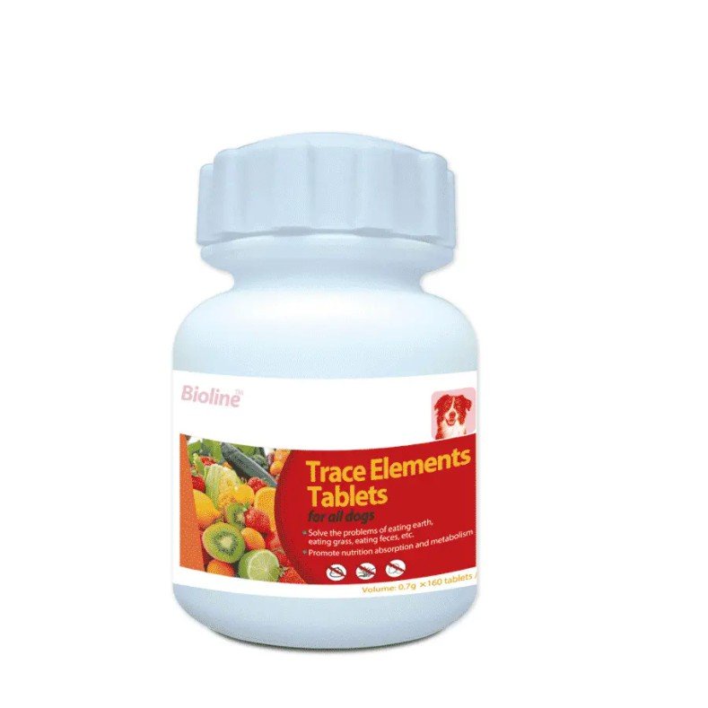 Viên bổ sung khoáng vitamin Bioline cho thú cưng (Hộp 160 viên)