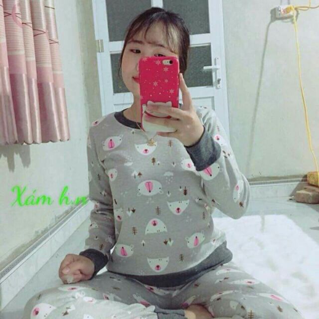 Bộ nỉ bông nữ