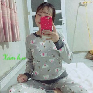 Bộ nỉ bông nữ