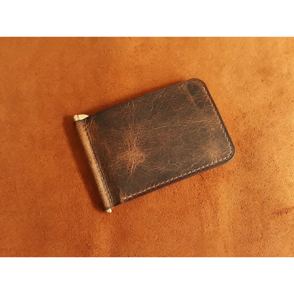 Ví money clip - Đồ da handmade Tynleather