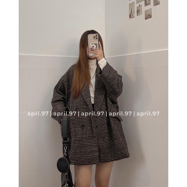 Áo vest dạ rộng (ảnh thật/ có sẵn)