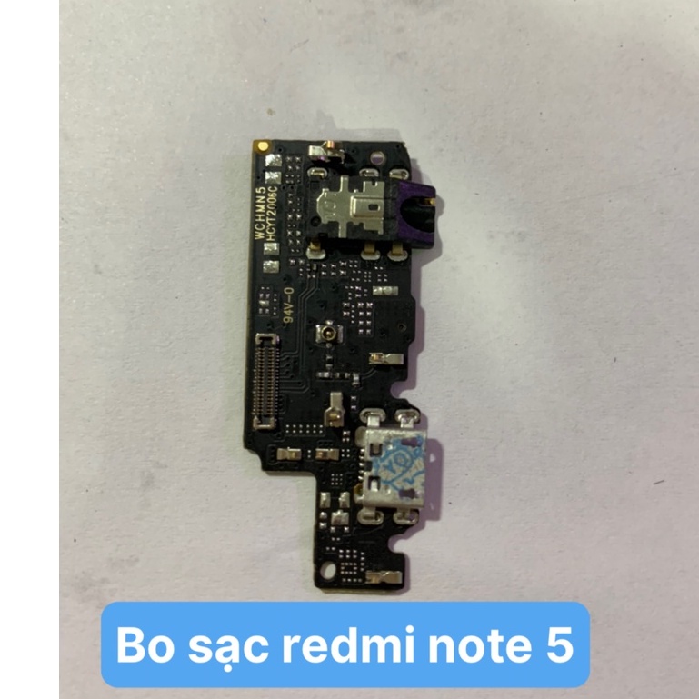 BO SẠC, Cụm chân sạc Xiaomi Redmi Note 5 - Note 5 Pro / Note 5A