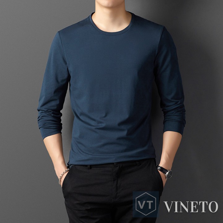 Áo polo nam tay dài chất liệu vải cotton phong cách Classic | BigBuy360 - bigbuy360.vn