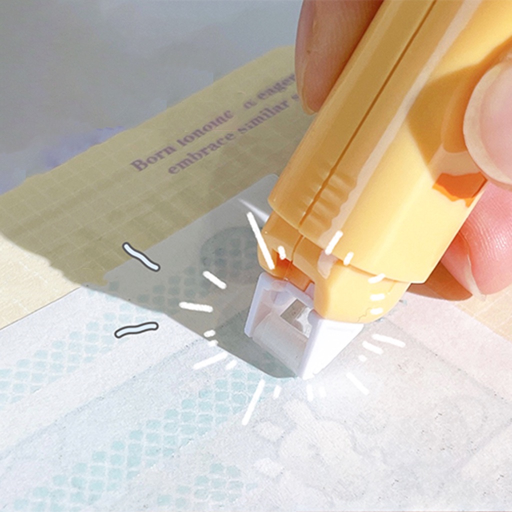 Băng Keo Hai Mặt Họa Tiết Mèo Dễ Thương 2 Trong 1 Phong Cách Hàn Quốc Cho Học Sinh