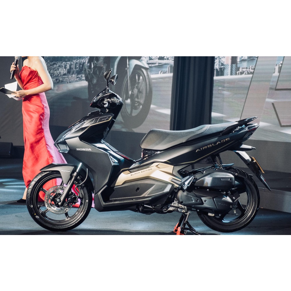 Tem Rời Dán Xe Air Blade 2020 Mẫu Zin Đen Nhám Cực Chất, Hàng 3 Lớp Chất Lượng Cao
