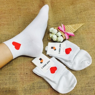 Tất ngắn cổ tim set 5 đôi