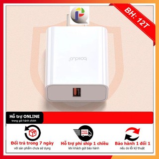 Củ sạc nhanh 18w qualcomm 3.0 boliduo qc300