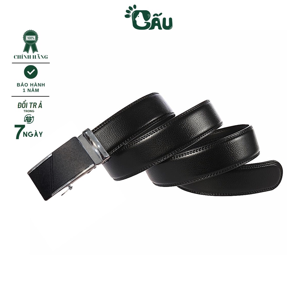Dây da thắt lưng nam Gấu 194 chất liệu da bò cao cấp sang chảnh - DR