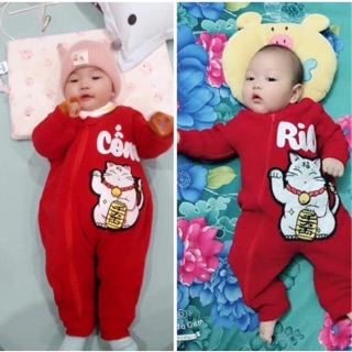 Bộ body heo thần tài/mèo thần tài