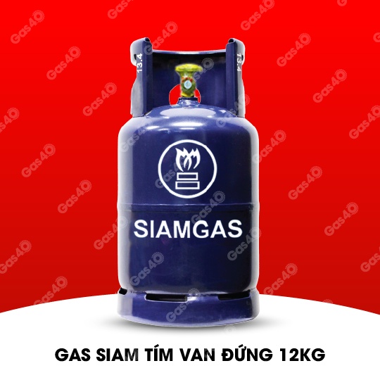 Gas4.0 – Ưu đãi 100k cho sản phẩm bình Gas Siam 12kg