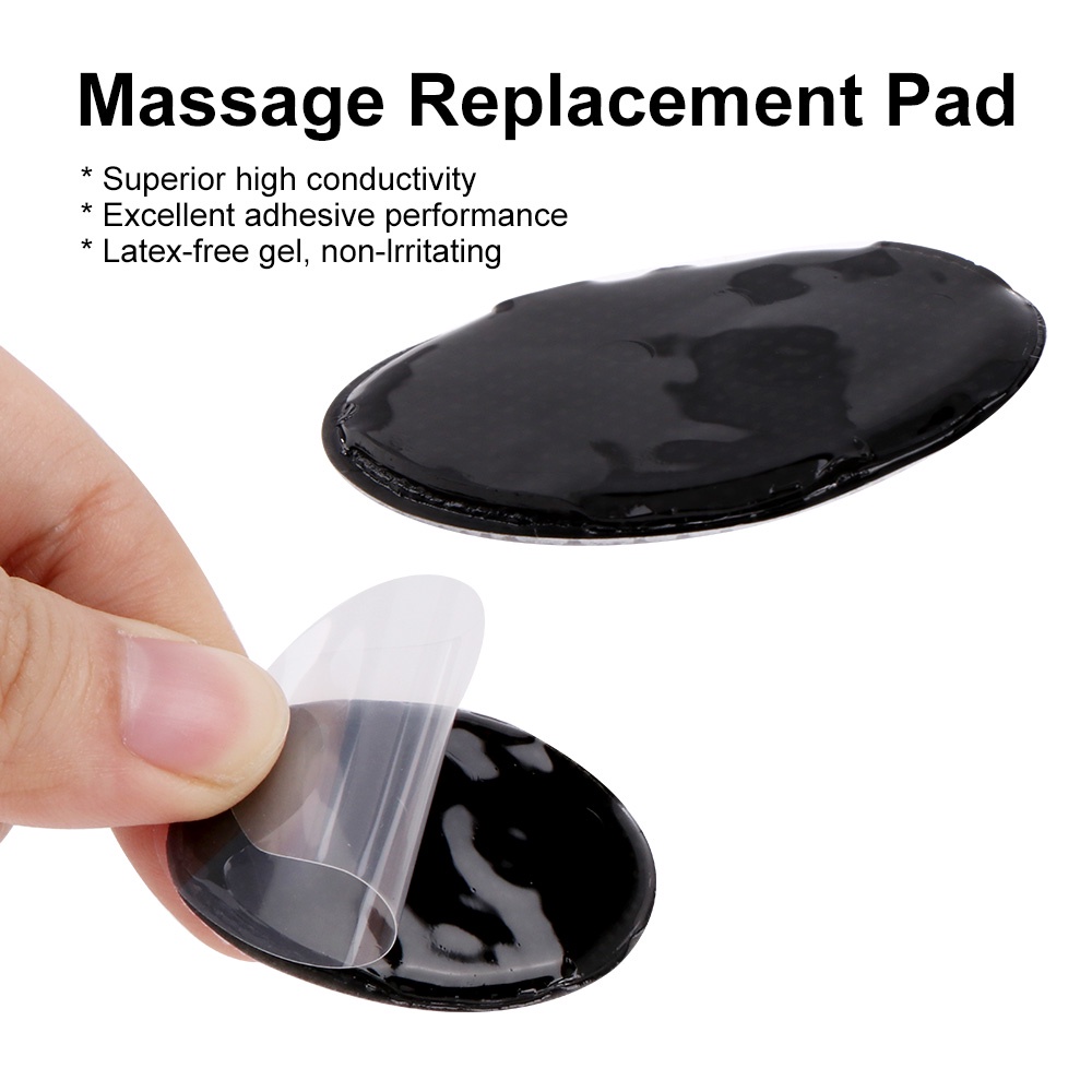 Bộ 20 / 10 Miếng Đệm Điện Cực Kỹ Thuật Số Cho Máy Mát Xa Chăm Sóc Sức Khỏe TP10