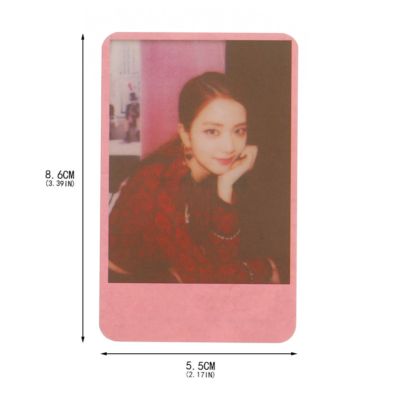 Set 8 thẻ ảnh hình thành viên nhóm nhạc Blackpink