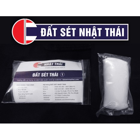 Đất sét Thái loại 1 NỬA KÝ - Nặn tượng, đồ chơi, móc khóa