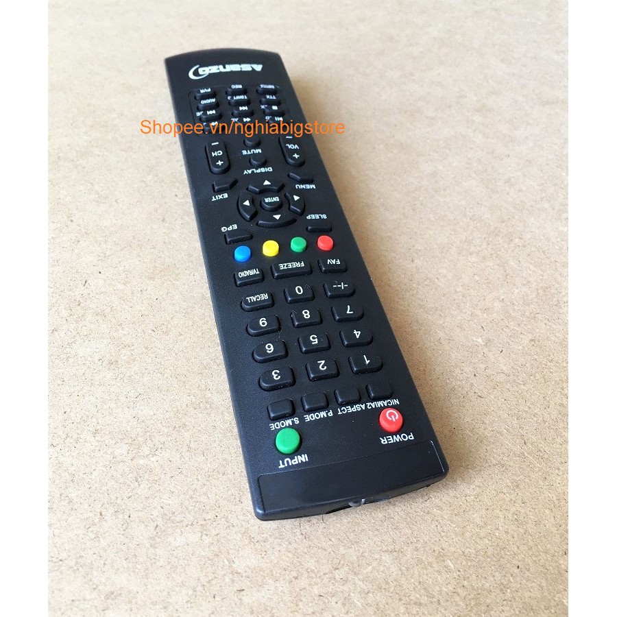 Remote Điều Khiển Tivi ASANZO P Mode, TV LCD, LED