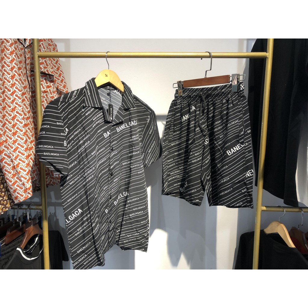 [Bộ Pijama Cộc Tay] Bộ Đồ Ngủ Pijama Cao Cấp cho Nam Chất Lụa Satin, Thoáng Mát, Mềm Mại đến từ Jiangmei ITA | BigBuy360 - bigbuy360.vn