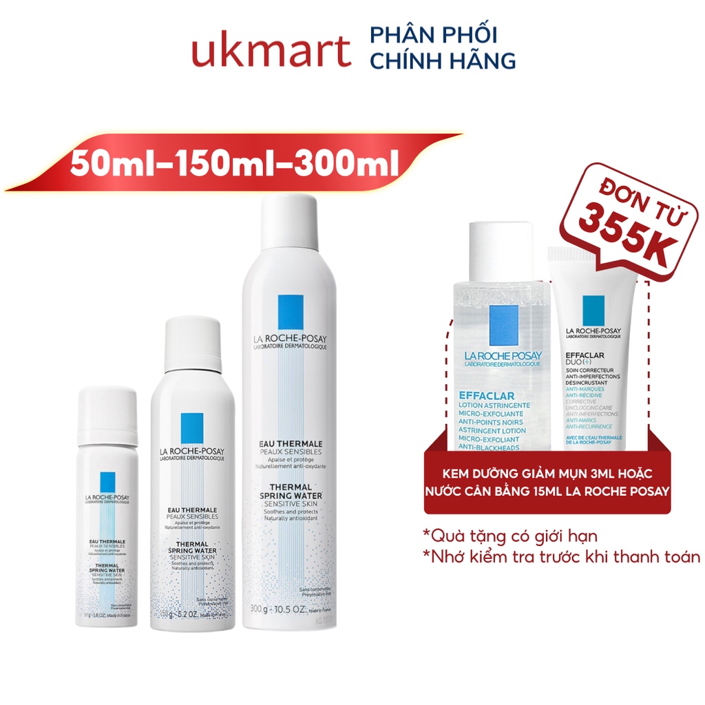 Xịt Khoáng La Roche Posay Làm Dịu &amp; Giảm Kích Ứng Chống Oxi Hoá