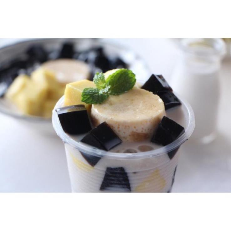 [Rẻ vô địch] SET CHÈ SƯƠNG SÁO PUDDING XOÀI 15 bát. Công thức chuẩn vị, chỉ duy nhất có tại Xưởng Chè ngon và đồ ăn vặt