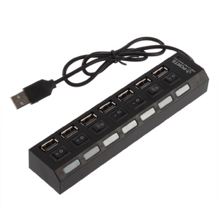 Hub USB 7 cổng có công tắc - Chia cổng usb
