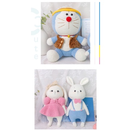 Len bông xù ngắn Ruyi Bird - Cuộn 50gr