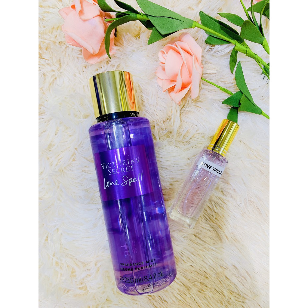 20 ml Xịt toàn thân body mist VICTORIA’S SECRET Love Spell - 3WICK STORE