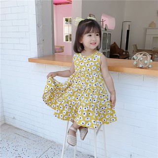 [V036] Váy maxi hoa nhí sz 80-130